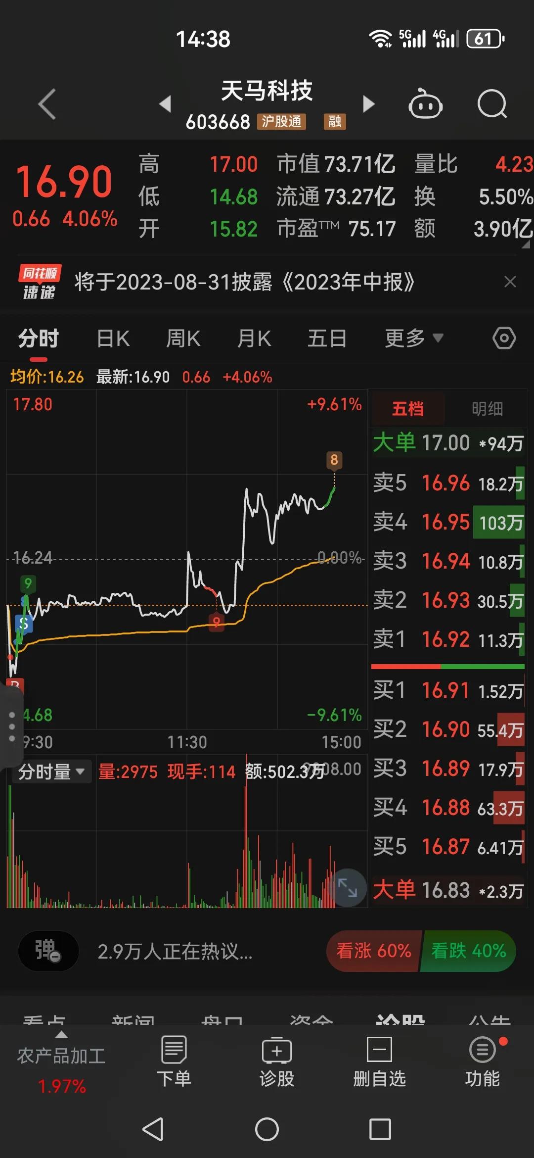 天马股份股票最新消息全面解析