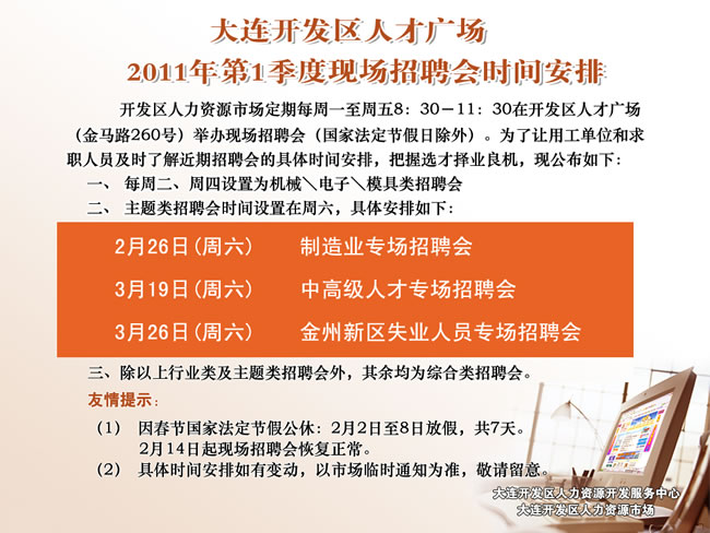 大连金州区最新招聘动态及职位更新资讯